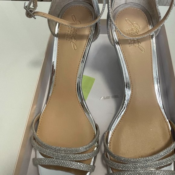 Badgley Mischka Jewel Wedge | Size 10 - Picture 2 of 5